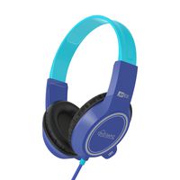 MEE audio KidJamz 3 Child Safe Headphones for Kids with Volume-Limiting Technology (Blue)