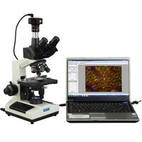 OMAX 40X-2000X Darkfield Trinocular Compound Biological LED Microscope with 2.0MP USB Camera