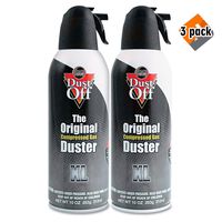 Dust-Off Disposable Compressed Gas Duster, 10 oz Cans, 2 Pack - 3 Pack