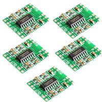 CHENBO(TM)5PCS PAM8403 module Super board 2 * 3W Class D digital amplifier board efficient 2.5 to 5V USB power