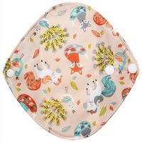  Orcbee  _Reusable Bamboo Cloth Washable Menstrual Pad Mama Sanitary Towel Pad (E)