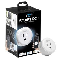 Geeni GN-WW117-199 DOT Smart Outlet Plug, White - No Hub Works with Amazon Alexa Google Assistant Requires 2.4 GHz Wi-Fi