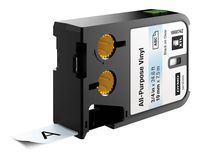 DYMO 1868742  All-Purpose Labels for DYMO XTL Label Makers, 3/4" - Black on Clear