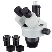 AmScope SM745T 7X-45X Trinocular Zoom Power Stereo Microscope Head