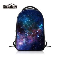 Dispalang Galaxy Print Laptop Backpack for High Class College Bookbags Youth Day Pack