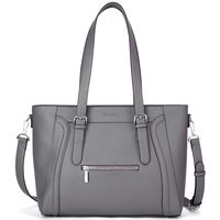 WESTBRONCO Laptop Bag for Women Briefcase Faux Leather 15.6 Inch Shoulder Bag Large Work Tote Bag