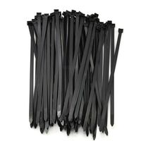 Multi-Purpose Strong Cable Ties 8 inch (Pack of 1000), 50 lbs, Black, Self Locking Zip TIes (8 inch 1000 pack)
