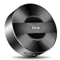 PTron Music Bot BT Mini Portable Wireless Bluetooth Speaker for All Mobiles (Black)