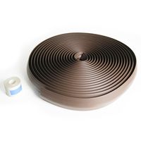 Legrand - Wiremold CDB-50 Corduct Overfloor Cord Protector-  Rubber Duct Floor Cord Cover, Brown (50 Feet)