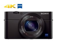 Sony RX100 IV 20.1 MP Premium Compact Digital Camera w/ 1-inch Sensor, 4K Movies and 40x Super Slow Motion HD DSCRX100M4/B