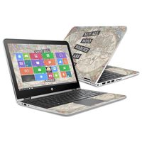 Mightyskins Skin Compatible with Hp Pavilion X360 13" (2016) - Who Wander | Protective, Durable, and Unique Vinyl Decal Wrap Cover | Easy to Apply, Remove, and Change Styles | Made in The USA