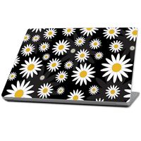 MightySkins Protective, Durable, and Unique Vinyl Decal wrap cover Skin for Microsoft Surface Laptop (2017) 13.3" - Daisies, White (MISURLAP-Daisies)