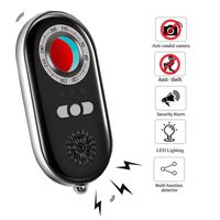 Anti Spy Hidden Camera Lens Detector, Wireless RF Signal Scanner Anti-Theft Vibration Alarm for Hidden Camera Laser Lens