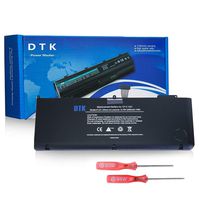 DTK 10.95V 6800mAh 74Wh Laptop Battery for MacBook 15'' A1321 A1286 (Only for 2009 2010 Version) Fit MB985 MB986J/A MC118 + 2PCS Screwdrivers