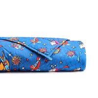 YnM Weighted Blanket (25 lbs, 60''x80'', Queen Size) for People Weigh Around 240lbs | 2.0 Cozy Heavy Blanket | 100% Oeko-Tex Certified Cotton Material with Premium Glass Beads, Super Lightning Print