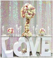 ShiDianYi Iridescent White Backdrops for Photography Transparent White-8FTX9FT-Glitter Backdrop Sequin Backdrop Curtain-0908E