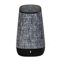 COWIN DiDa with Amazon Alexa Bluetooth Speakers, Smart Wireless Portable WiFi Speaker 15W Output Power with Enhanced Bass- Gray