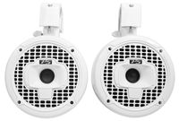 Power Sports Sport6-W Marine Wakeboard Tower Speakers, White