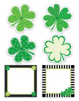 Creative Teaching Press Happy St. Patrick's Day Designer Cut-Outs (3896)