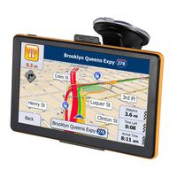 GPS Navigation for Car 7 Inch 8GB Touch Screen GPS Navigation System Preload 2018 North America Map with Lifetime Free America & EU Maps