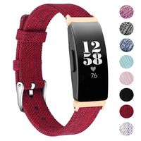 EZCO Bands Compatible with Fitbit Inspire HR & Inspire, Woven Fabric Breathable Watch Strap Quick Release Replacement Wristband Accessories Women Man Compatible with Inspire Smart Watch
