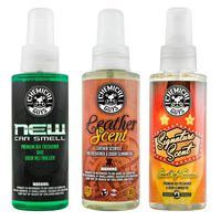 Chemical Guys AIR_301_04 Best Air Freshener Kit - New Car Scent, Leather Scent & Signature Stripper Scent (3) 4 oz. Bottles