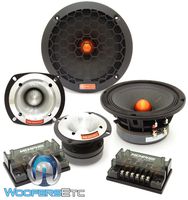 Memphis MJP62C 6.5" 125W RMS Component Speakers System