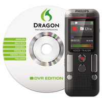 Philips Voice Tracer DVT2700/00 Digital Voice Recorder, Black