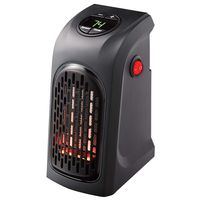 Ontel Handy Heater | Plug-in Personal Heater | Compact Design | Quick and Easy Heat | Digital Display | Great for Travel | On/Off with Timer