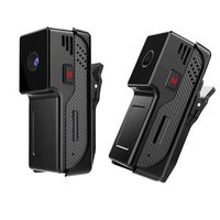 Kaisio 1080P Mini Hidden Spy Camera 26.4 Feet Night Vision Rechargeable Spy Wireless Cam with Clip 2 Pack