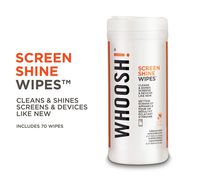 WHOOSH! Screen Cleaner Wipes - Good for All Screens - Smartphones, iPads, Eyeglasses, Kindle, Touchscreen & TVs (70 Count- Canister)