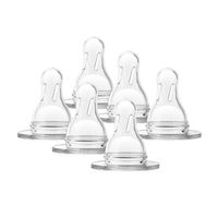 Dr. Brown's Original Nipple, Ultra-Preemie (0m+), 6 Count