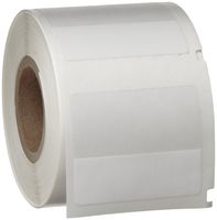 Brady WML-317-292 I.D. PRO Plus LS2000 And BradyMarker 1.25" Height, 1.5" Width, B-292 Self-Laminating Vinyl White/Translucent Color XC Plus Printer Labels (250 Per Roll)