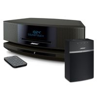 Bose Wave SoundTouch IV - Espresso Black & SoundTouch 10 - Black Bundle Wi-Fi Music Systems