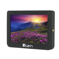 Ikan Saga 7" 4K Support HDMI/3G-SDI Monitor, Black (S7C)