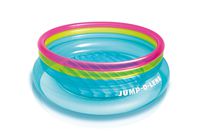 Intex Jump-O-Lene Inflatable Bouncer, 80" x 27", for Ages 3-6, Colors May Vary