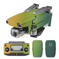 SopiGuard Avery Fresh Spring Gold/Green Vinyl Sticker Skin for DJI Mavic 2 Pro/Zoom