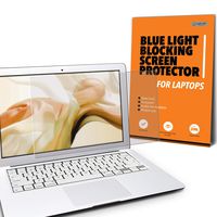 Blue Light Blocking Laptop Screen and Monitor Protector - Many Sizes Available - 15 Inch (15.6 Inch PC - Dell, Asus, Lenovo, HP), Matte - Filters Blue Light and Anti-Glare - No Bubbles