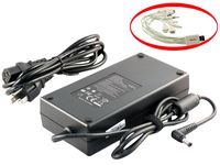 iTEKIRO 150W AC Adapter for MSI GE62 GE72 GS40 GS60 GS70 GS72 GT660 GT660R GT663 GT663R GT680 GT680R GT683 GT683R GT780 GT780R GX660 GX740 GX780 PX60 WS60 WS72; MSI ADP-150NB D, ADP-150VB B