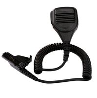abcGoodefg Shoulder Remote Speaker Mic for Motorola Radio XTS1500 XTS2500 XTS3000 XTS5000 MT1500 MTX1000 GP900 GP9000 HT1000 Waterproof Noise Reduction Microphone with Kevlar Reinforced Cable