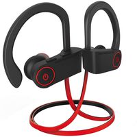 noot products NP11 Bluetooth Headphones IPX7 Waterproof Sports Wireless Earphones with CVC6.0 Noise Cancelling Mic,Volume/Remote Control Bluetooth 4.1 Earbuds 8 Hours Play Time for Running Workout