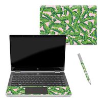 MightySkins Skin Compatible with HP Pavilion x360 14" (2018) - Jungle Glam | Protective, Durable, and Unique Vinyl Decal wrap Cover | Easy to Apply, Remove, and Change Styles | Made in The USA