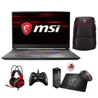 MSI GP75 9SD-437 (i7-9750H, 16GB RAM, 1TB SATA SSD + 2TB SSHD, NVIDIA GTX1660Ti 6GB, 17.3" Full HD 144Hz 3ms, Windows 10) Gaming Notebook