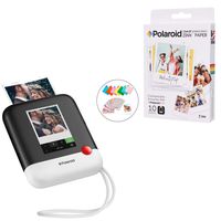 Polaroid POP 2.0 2 in 1 Instant Print Digital Camera (White) 10 Pack Bundle