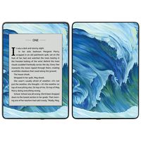 MightySkins Skin Compatible with Amazon Kindle Paperwhite 2018 (Waterproof Model) - Perfect Wave | Protective, Durable, and Unique Vinyl Decal wrap Cover | Easy to Apply, Remove| Made in The USA