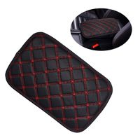 Monrand Center Console Armrest Pad, Universal Car Armrest Cover Fit for Most Vehicle, SUV, Truck Car Accessories (01)