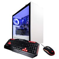 iBUYPOWER Enthusiast Gaming PC Computer Desktop AMD Ryzen 3 1200 3.1GHz, NVIDIA Geforce GTX 1050 Ti 4GB, 8GB DDR4-2666 RAM, 240GB SSD, WiFi, Win 10 Home, WiFi Ready (ARC 060A)