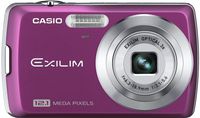 Casio Exilim EX-Z35 12 MP Digital Camera with 3x Optical Zoom and 2.5-Inch LCD (Purple)