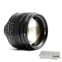 7artisans 50mm f1.1 Manual Lens for Leica M Mount M-M M240 M3 M6 M7 M8 M9p M10 - Black