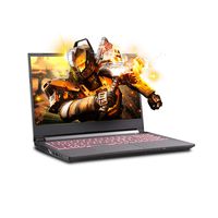 Sager NP6856 15.6 Inches Thin Bezel FHD IPS Gaming Laptop, Intel Core i7-9750H, NVIDIA GTX 1660Ti 6GB DDR6, 32GB RAM, 1TB NVMe SSD + 2TB FireCuda SSHD, Windows 10 Home